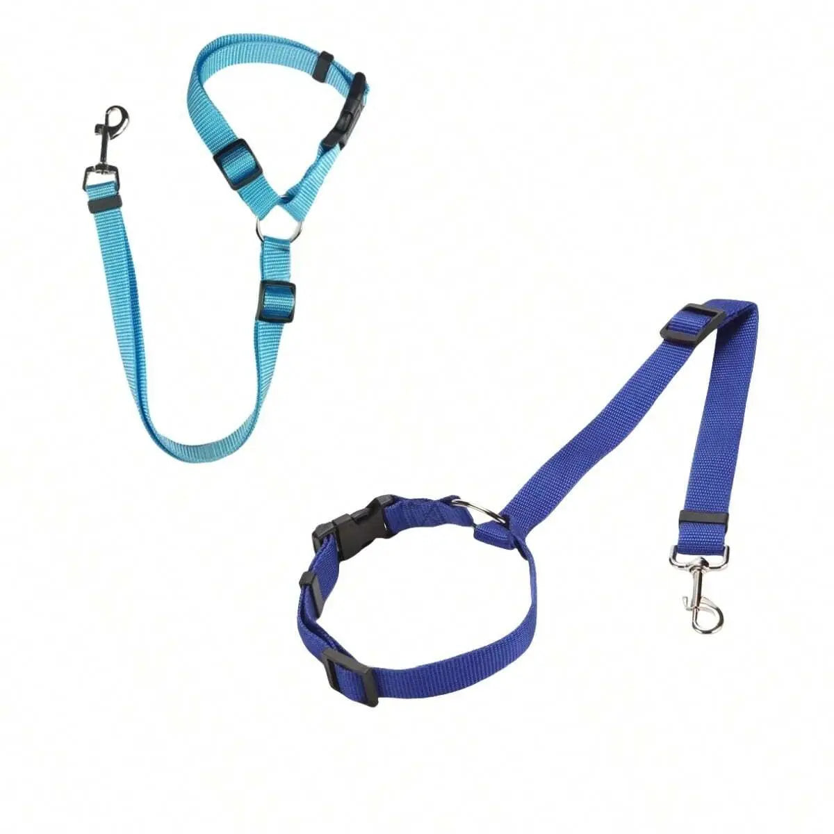 Adjustable Dog Car Safety Harness Straps with Secure Buckle, Retractable Vehicle Restraint for Suvs Cars Trucks, Universal Fit Pet Travel Accessory