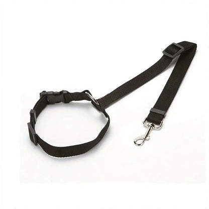 Adjustable Dog Car Safety Harness Straps with Secure Buckle, Retractable Vehicle Restraint for Suvs Cars Trucks, Universal Fit Pet Travel Accessory