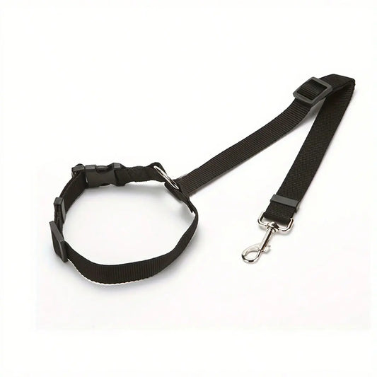 Adjustable Dog Car Safety Harness Straps with Secure Buckle, Retractable Vehicle Restraint for Suvs Cars Trucks, Universal Fit Pet Travel Accessory